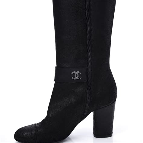 mens chanel boots|chanel knee high boots.